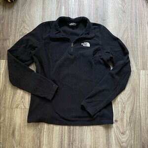 The North Face women’s  Zip-Up Black Sweater
